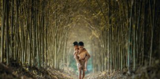 AUSENCIA DE PADRES, valentia desde pequeños